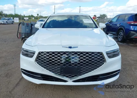 2020 Genesis G90 5.0 Ultimate Rwd z USA, uszkodzony, nr VIN KMTF54PH6LU076576